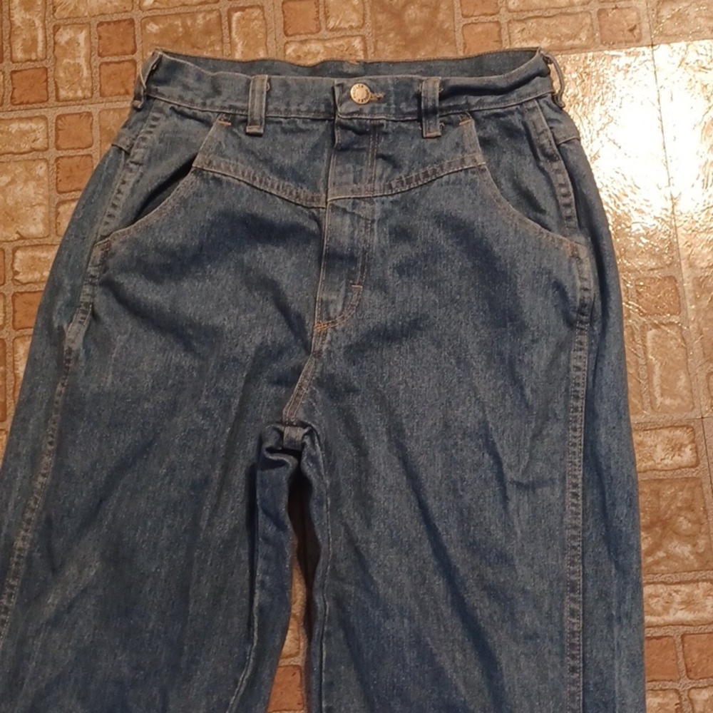 Vintage high waisted jeans misses size 12 Rustler made in the USA y2k